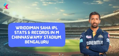 Wriddiman Saha IPL Stats & Records in M Chinnaswamy Stadium, Bengaluru