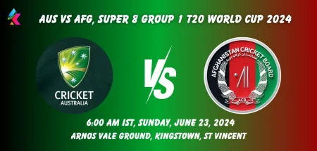 AUS vs AFG Toss & Match Winner Prediction (100% Sure), Pitch Report, Cricket Betting Tips, Who will win today's match between AUS vs AFG? – ICC Men's T20 World Cup 2024