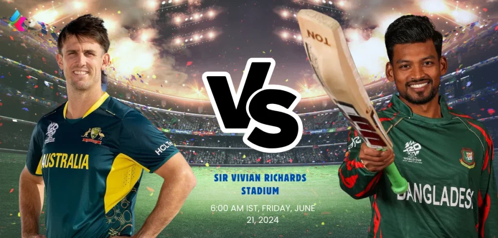 AUS vs BAN Dream11 Prediction Today Match Super 8 Group 1, ICC Men's ...