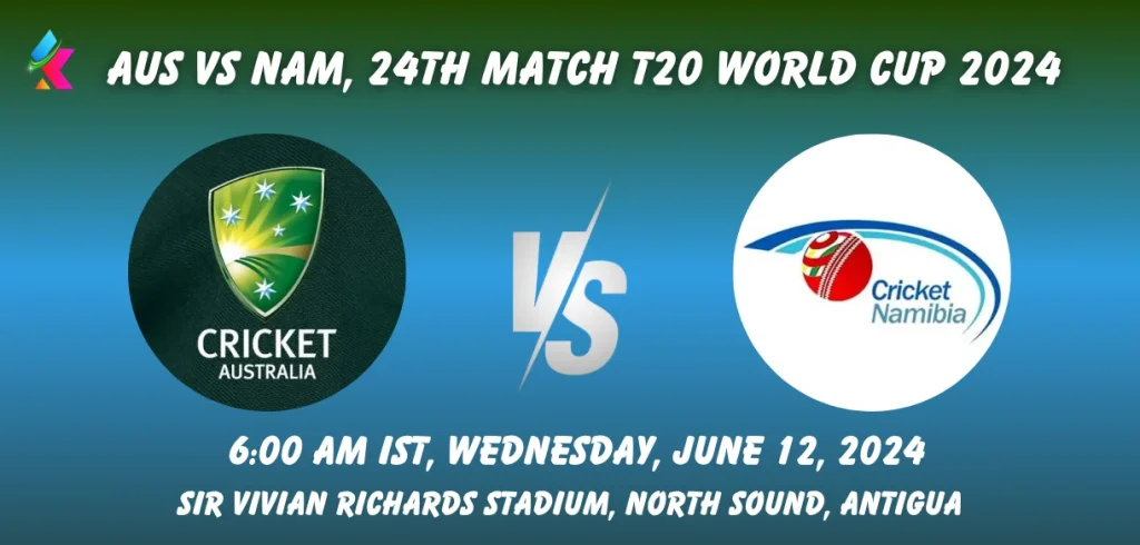 AUS vs NAM Toss & Match Winner Prediction (100% Sure), Pitch Report, Cricket Betting Tips, Who will win today's match between AUS vs NAM? – ICC Men's T20 World Cup 2024 