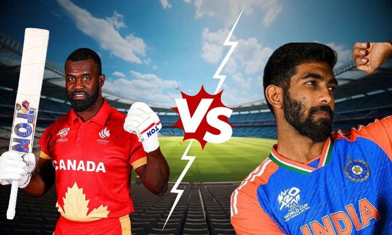 India vs Canada Player Battle: Aaron Johnson vs Jasprit Bumrah