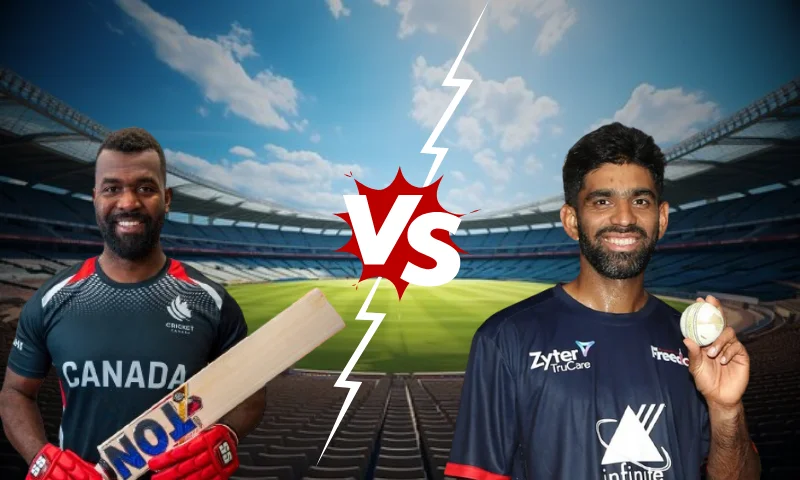 USA vs Canada Player Battle: Aaron Johnson vs Saurabh Nethralvakar