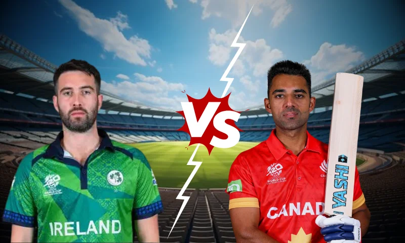 Canada vs Ireland Player Battle: Andrew Balbirnie vs Saad Bin Zafar