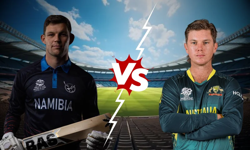 Australia vs Namibia Player Battle: Gerhard Erasmus vs Adam Zampa