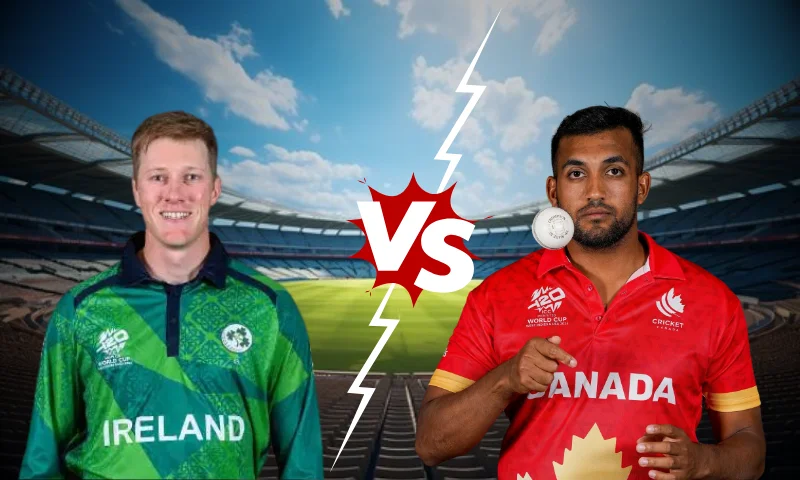 Canada vs Ireland Player Battle: Harry Tector vs Nikhil Dutta