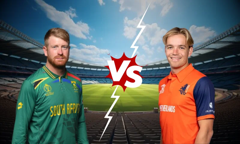 NED vs SA Player Battle: Heinrich Klaasen vs Bas de Leede