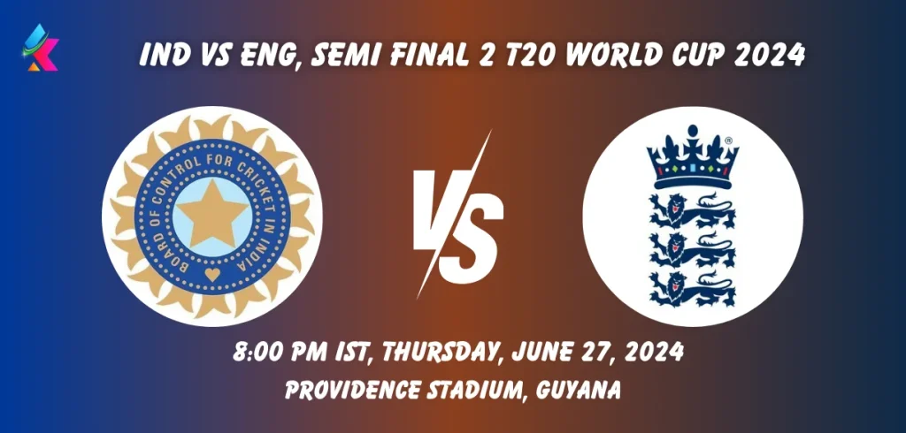 IND vs ENG Toss & Match Winner Prediction (100% Sure), Pitch Report, Cricket Betting Tips, Who will win today's match between IND vs ENG? – ICC Men's T20 World Cup 2024