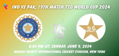 IND vs PAK Toss & Match Winner Prediction (100% Sure), Pitch Report, Cricket Betting Tips, Who will win today's match between IND vs PAK? – ICC Men's T20 World Cup 2024