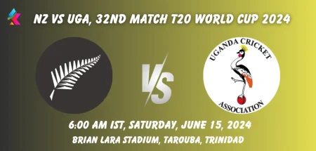 NZ vs UGA Toss & Match Winner Prediction (100% Sure), Pitch Report, Cricket Betting Tips, Who will win today's match between NZ vs UGA? – ICC Men's T20 World Cup 2024