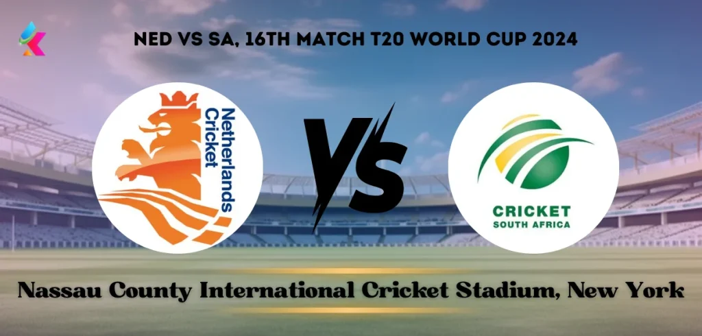 Netherlands vs South Africa T20 Head-to-Head at Nassau County International Cricket Stadium, New York: Match 16 T20 World Cup