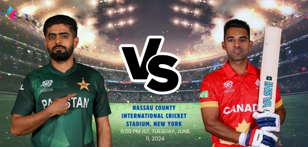 PAK vs CAN Dream11 Team Prediction Today Match: Fantasy Cricket Tips, Playing XI, Pitch Report, Today Dream11 Team Captain And Vice Captain Choices - 22nd Match, ICC Men's T20 World Cup 2024