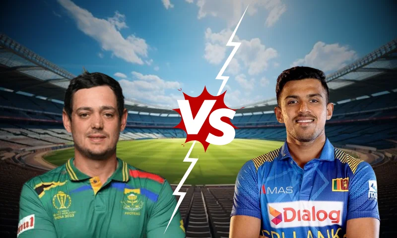 SL vs SA Player Battle: Quinton de Kock vs Maheesh Theekshana