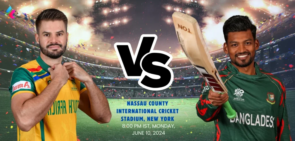 SA vs BAN Dream11 Team Prediction Today Match: Fantasy Cricket Tips, Playing XI, Pitch Report, Today Dream11 Team Captain And Vice Captain Choices - 21st Match, ICC Men's T20 World Cup 2024