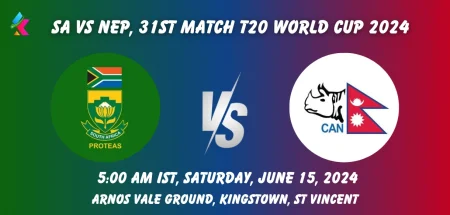 SA vs NEP Toss & Match Winner Prediction (100% Sure), Pitch Report, Cricket Betting Tips, Who will win today's match between SA vs NEP? – ICC Men's T20 World Cup 2024