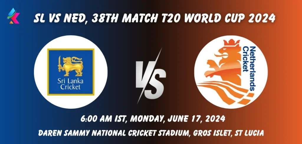 SL vs NED Toss & Match Winner Prediction (100% Sure), Pitch Report, Cricket Betting Tips, Who will win today's match between SL vs NED? – ICC Men's T20 World Cup 2024