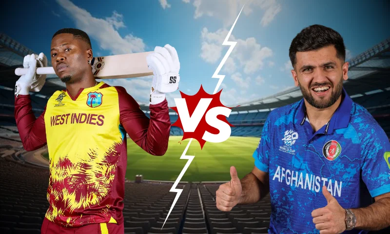 West Indies vs Afghanistan Player Battle: Sherfane Rutherford vs Fazalhaq Farooqi