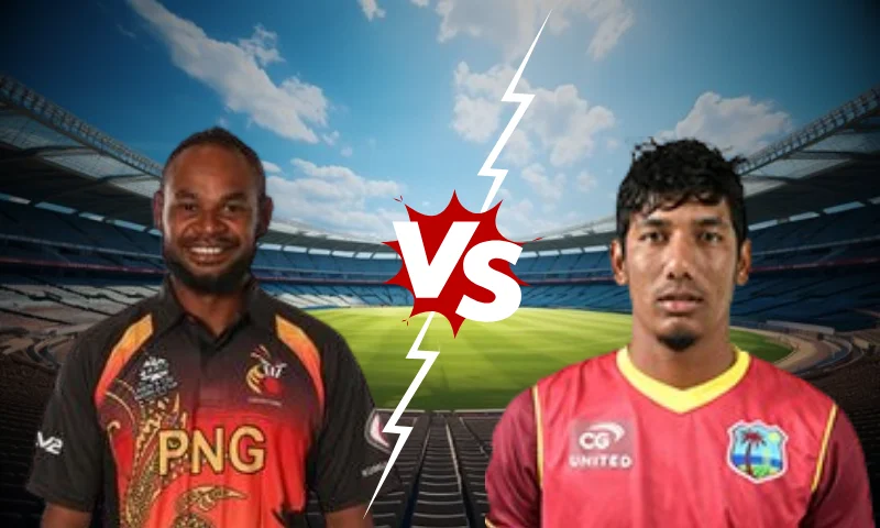 WI vs PNG Player Battle: Tony Ura Vs Gudakesh Motie