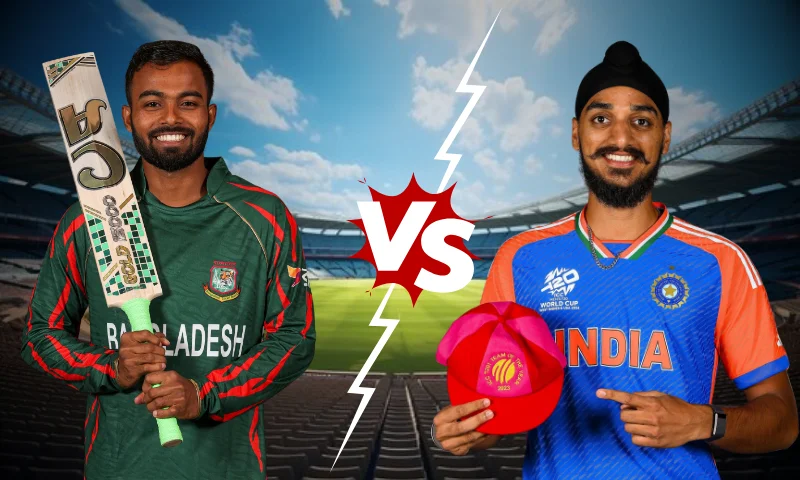 India vs Bangladesh player battle: Towhid Hridoy vs Arshdeep Singh