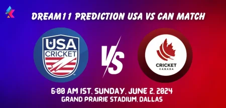 USA vs CAN Dream11 Prediction Today Match ICC Men's T20 World Cup 2024