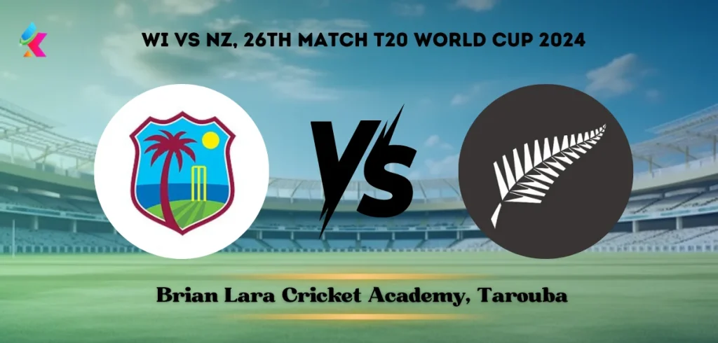 West Indies vs New Zealand T20 Head-to-Head at Brian Lara Cricket Academy, Tarouba: Match 26 T20 World Cup