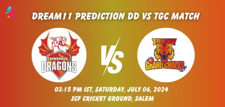 DD vs TGC Dream11 Prediction Today Match 2024: Fantasy Cricket Tips, Playing XI, Pitch Report, Dream11 Team Captain And Vice Captain Choices – 2nd Match TNPL 2024