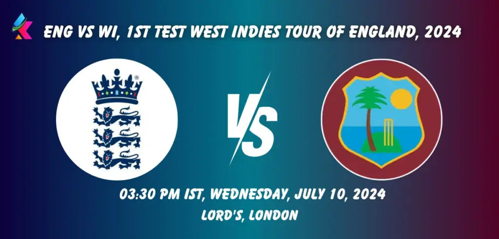 ENG vs WI Dream11 Prediction Today Match 2024: Fantasy Cricket Tips, Playing XI, Pitch Report, Today Dream11 Team Captain And Vice Captain Choices – 1st Match England vs West Indies Test Series 2024