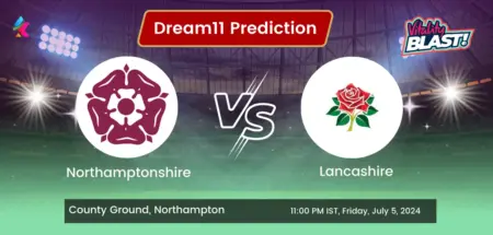 NOR vs LAN Dream11 Prediction Today Match 2024: Fantasy Cricket Tips, Playing XI, Pitch Report, Today Dream11 Team Captain And Vice Captain Choices – 77th Match T20 Blast 2024