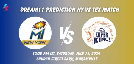 NY vs TEX Dream11 Team Prediction Today Match: Fantasy Cricket Tips, Playing XI, Pitch Report, Today Dream11 Team Captain And Vice Captain Choices - 9th Match, Major League Cricket 2024