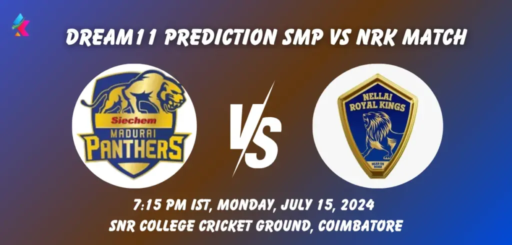 SMP vs NRK Dream11 Prediction Today Match 2024: Fantasy Cricket Tips, Playing XI, Pitch Report, Dream11 Team Captain And Vice Captain Choices – 14th Match TNPL 2024