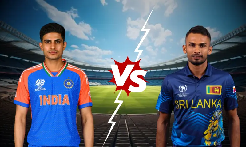 Shubman Gill vs Dasun Shanaka