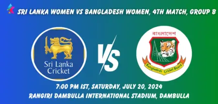 SL W vs BD W Dream11 Team Prediction Today Match: Fantasy Cricket Tips, Playing XI, Pitch Report, Today Dream11 Team Captain And Vice Captain Choices - 4th Match, Women's Asia Cup, 2024