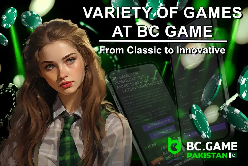 Variety of Games at BC Game: from Classic to Innovative