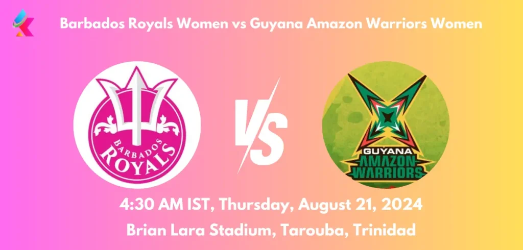 BR W vs GUY W Dream11 Team Prediction Today Match: Fantasy Cricket Tips, Playing XI, Pitch Report, Today Dream11 Team Captain And Vice Captain Choices - 1st Match, Womens Caribbean Premier League 2024