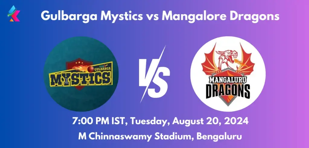 GMY vs MD Dream11 Team Prediction Today Match: Fantasy Cricket Tips, Playing XI, Pitch Report, Today Dream11 Team Captain And Vice Captain Choices - 12th Match, Shriram Capital KSCA Maharaja T20 2024