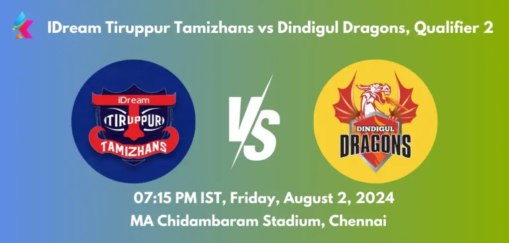 ITT vs DD Dream11 Prediction Today Match 2024: Fantasy Cricket Tips, Playing XI, Pitch Report, Dream11 Team Captain And Vice Captain Choices – Qualifier 2 TNPL 2024