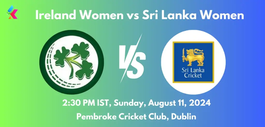 IR W vs SL W Dream11 Team Prediction Today Match: Fantasy Cricket Tips, Playing XI, Pitch Report, Today Dream11 Team Captain And Vice Captain Choices - 1st T20I, Sri Lanka Women Tour of Ireland Women 2024