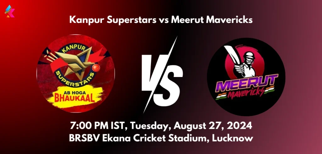 KAN vs MER Dream11 Team Prediction Today Match: Fantasy Cricket Tips, Playing XI, Pitch Report, Today Dream11 Team Captain And Vice Captain Choices - 5th Match, Uttar Pradesh T20 League 2024