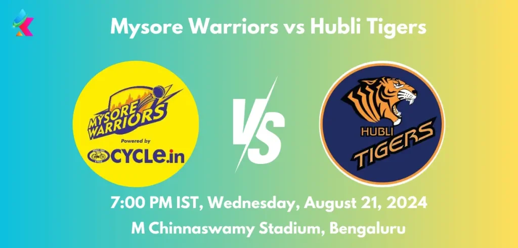 MW vs HT Dream11 Team Prediction Today Match: Fantasy Cricket Tips, Playing XI, Pitch Report, Today Dream11 Team Captain And Vice Captain Choices - 14th Match, Shriram Capital KSCA Maharaja T20 2024