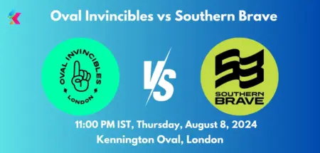 OVI vs SOB Dream11 Team Prediction Today Match: Fantasy Cricket Tips, Playing XI, Pitch Report, Today Dream11 Team Captain And Vice Captain Choices - 22nd Match, The Hundred Mens Competition 2024