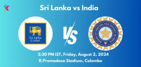 SL vs IND Dream11 Team Prediction Today Match: Fantasy Cricket Tips, Playing XI, Pitch Report, Today Dream11 Team Captain And Vice Captain Choices - 1st ODI, India Tour of Sri Lanka 2024