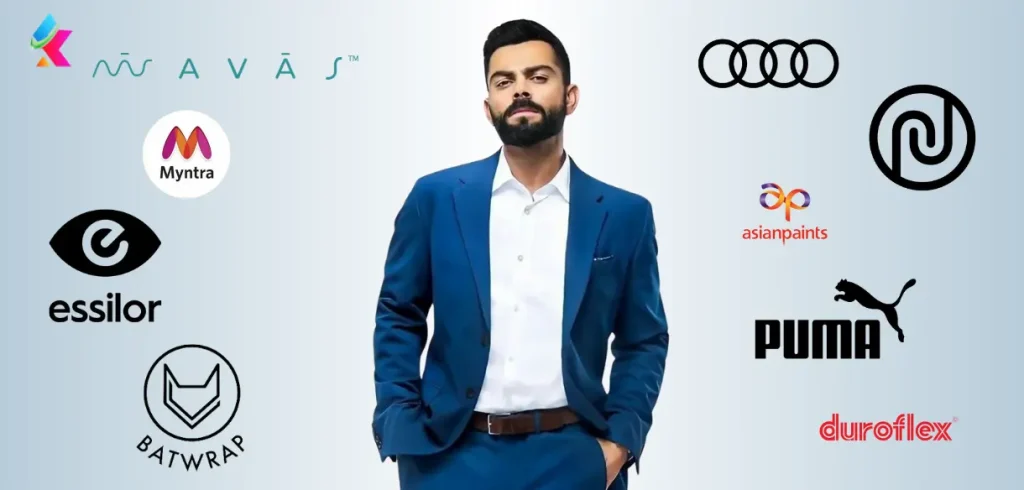 Virat Kohli: The Iconic Brand Ambassador With More Than 50 Brands in 2024