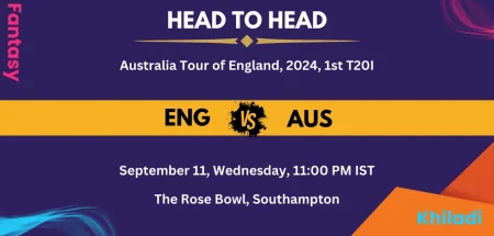 ENG vs AUS Player Stats for 1st T20I, ENG vs AUS Head-to-Head, Toss Prediction, Who Will Win Today's Match Between England vs Australia