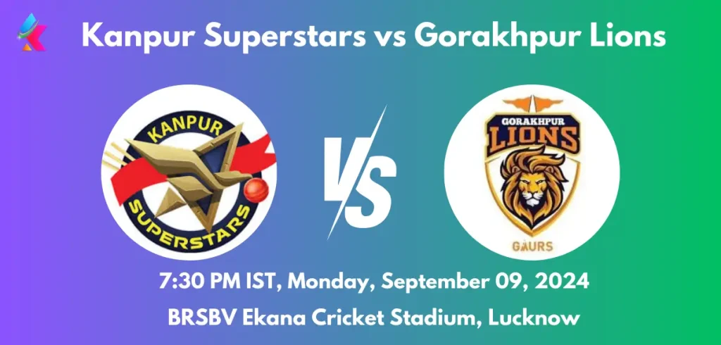 KAN vs GOR Dream11 Team Prediction Today Match 30th: Fantasy Cricket Tips, Playing XI, Pitch Report, Today Dream11 Team Captain And Vice Captain Choices - Uttar Pradesh T20 League 2024