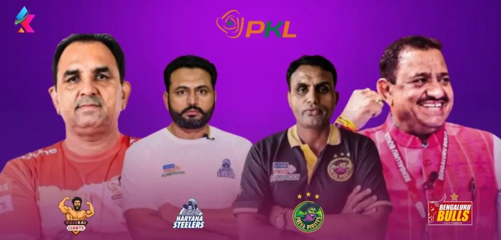 PKL 11: Coaches and Captains List For All Pro Kabaddi League 2024 Teams