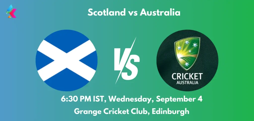 SCO vs AUS Dream11 Team Prediction Today Match 1st T20I: Fantasy Cricket Tips, Playing XI, Pitch Report, Today Dream11 Team Captain And Vice Captain Choices - Australia Tour of Scotland 2024