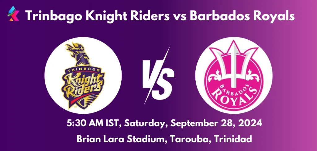 TKR vs BR Dream11 Team Prediction Today Match 28th: Fantasy Cricket Tips, Playing XI, Pitch Report, Today Dream11 Team Captain And Vice Captain Choices - Caribbean Premier League 2024