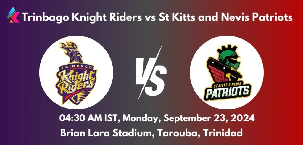 TKR vs SKN Dream11 Prediction Today Match 2024: Fantasy Cricket Tips, Playing XI, Pitch Report, Today Dream11 Team Captain And Vice-Captain Choices – Match 25 Caribbean Premier League 2024