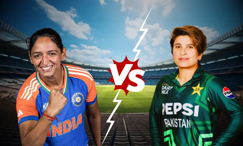 Harmanpreet Kaur vs Nida Dar