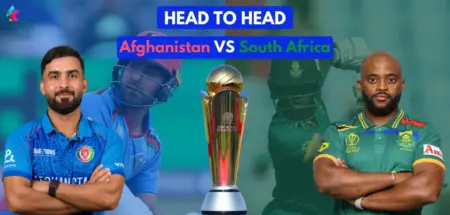 Afghanistan vs South Africa Head to Head in Champions Trophy 2025 - AFG vs SA ODI H2H Stats & Records