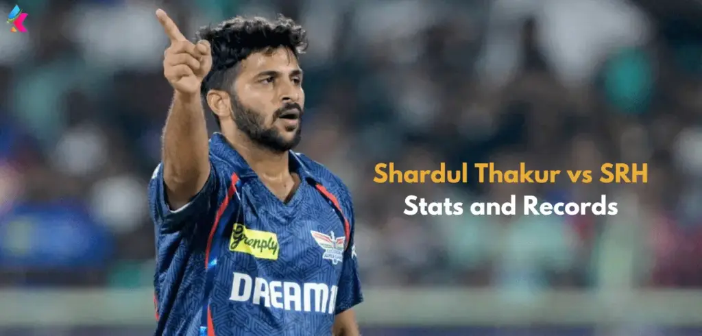 Shardul Thakur vs SRH Stats and Records Ahead of IPL 2025